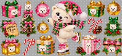 16oz Christmas-S  3639